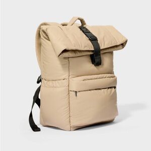 Puffer 16" Backpack Tan - Open StoryT™ new